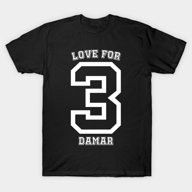 Love For Damar v4 T-Shirt by Emma